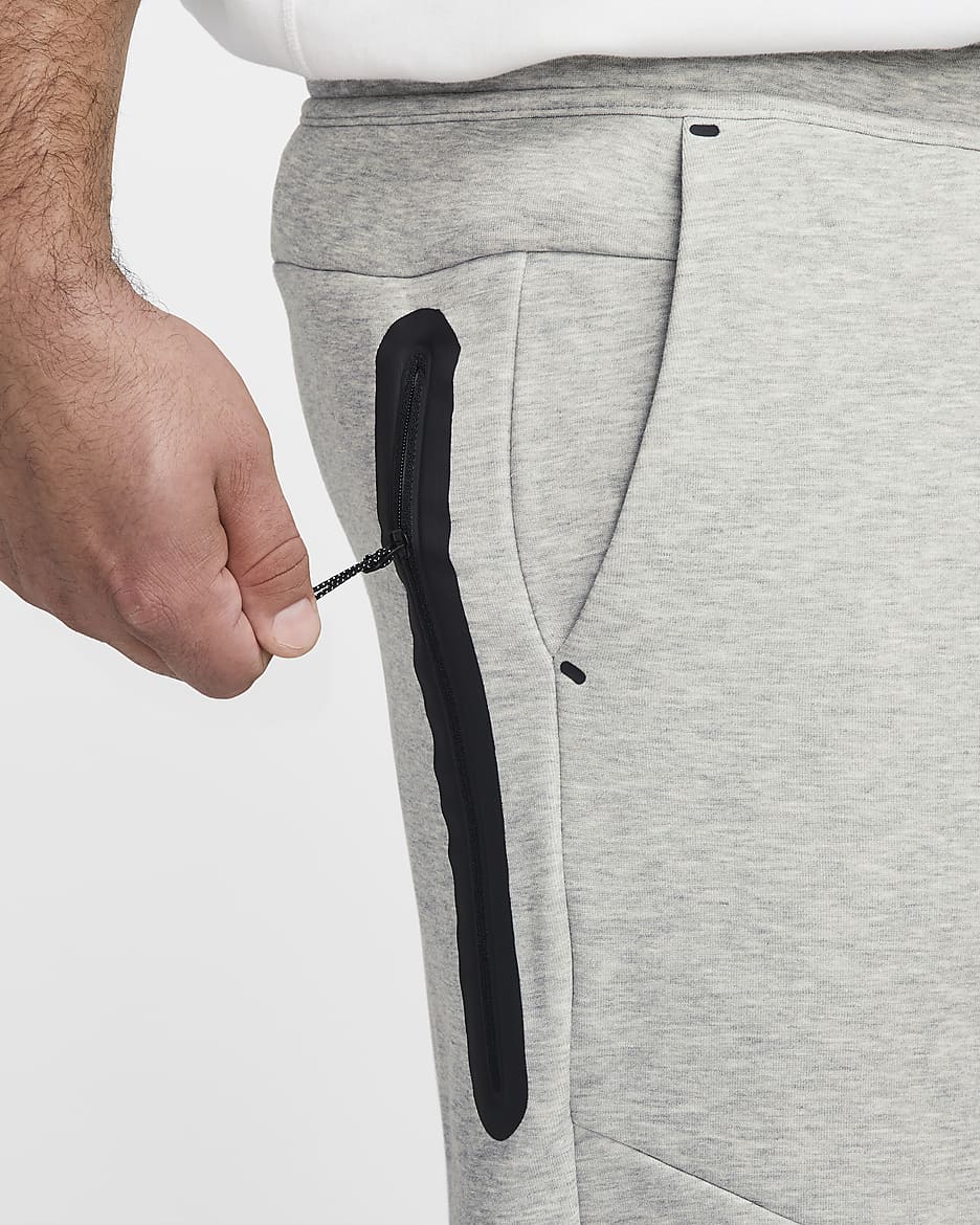 Jogging nike tech fleece gris homme best sale